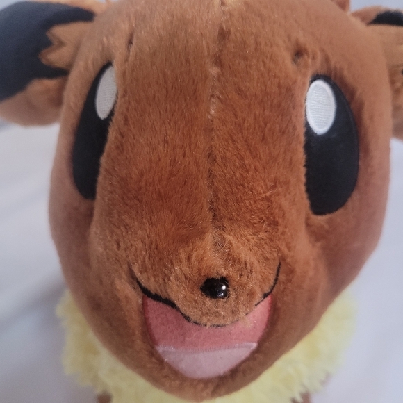 Pokemon Build A Bear Eevee 16" Plush Stuffed Animal - Picture 2 of 11